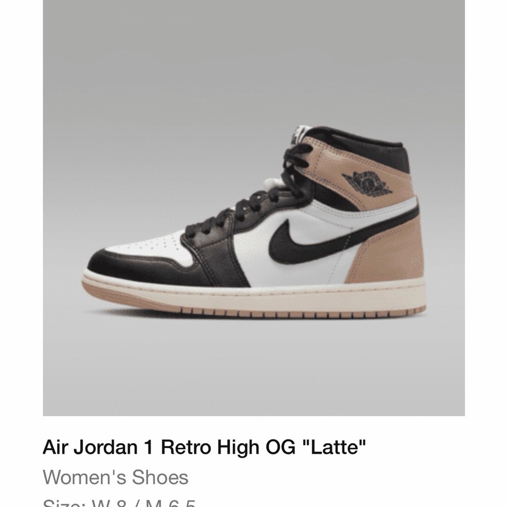 Nike Air Jordan 1 Retro High OG - Black, White, Tan